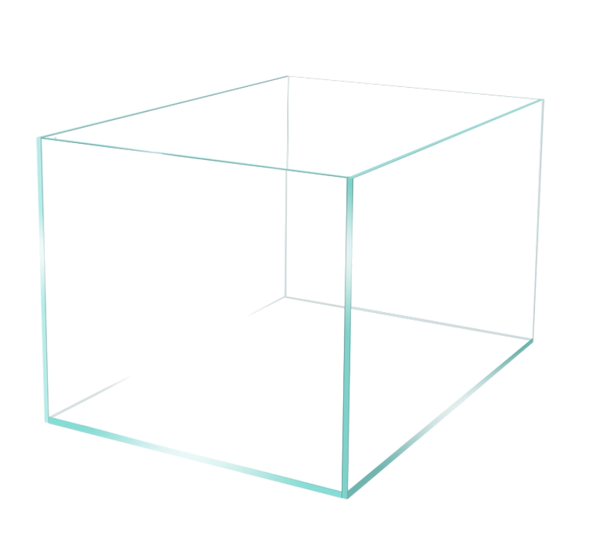 2.6 Gallon Cubic Rimless Aquarium